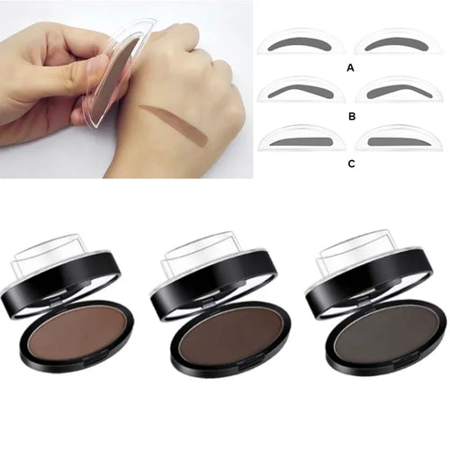 Folixa Labs Eyebrow Powder Stamp Kit
