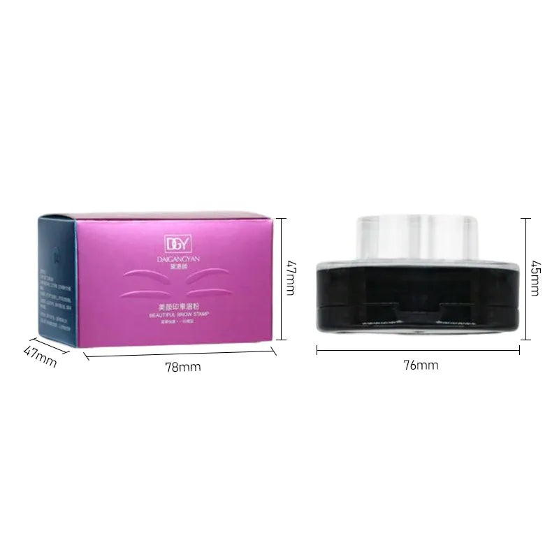 Folixa Labs Eyebrow Powder Stamp Kit